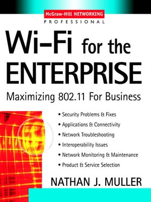 cover image of Wi-Fi for the Enterprise
